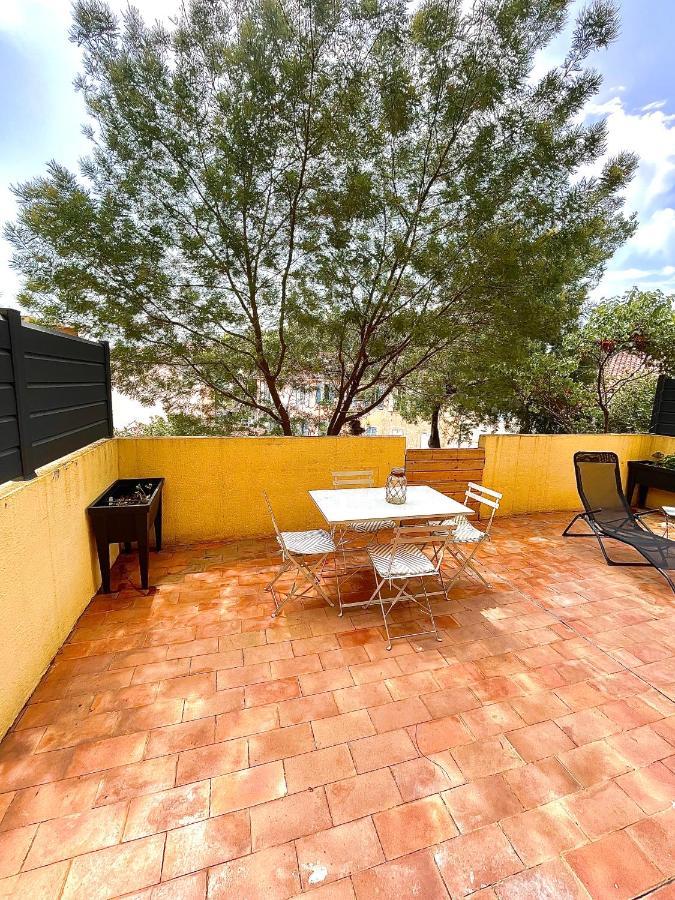 Appartement Proche Mer Avec Terrasse Et Jardin Privatif Hyères Zewnętrze zdjęcie